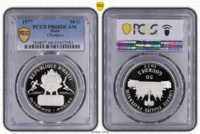 1977 50 G Olympics PR68DCAM