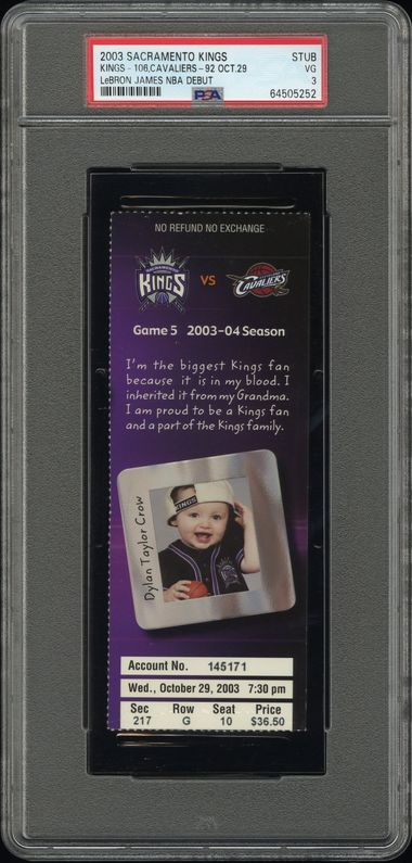 PSA 3 cert 64505252