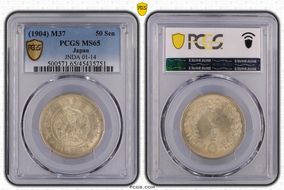 (1904) M37 50 Sen JNDA 01-14 MS65
