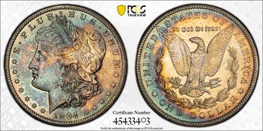 1904-O $1 MS65