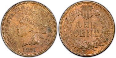 1876 1C MS64RB