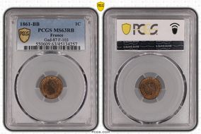 1861-BB 1C Gad-87 F-103 MS63RB