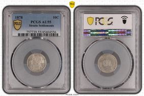 1878 10C AU55