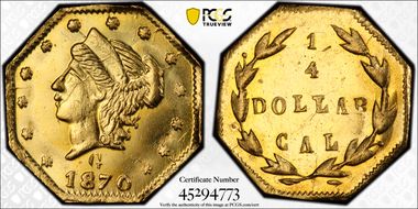 1870 G25C BG-763 MS64