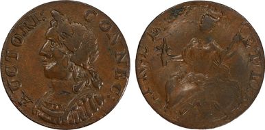 1786 CT 1/2P Hercules Head, Miller 5.3-N AU55BN