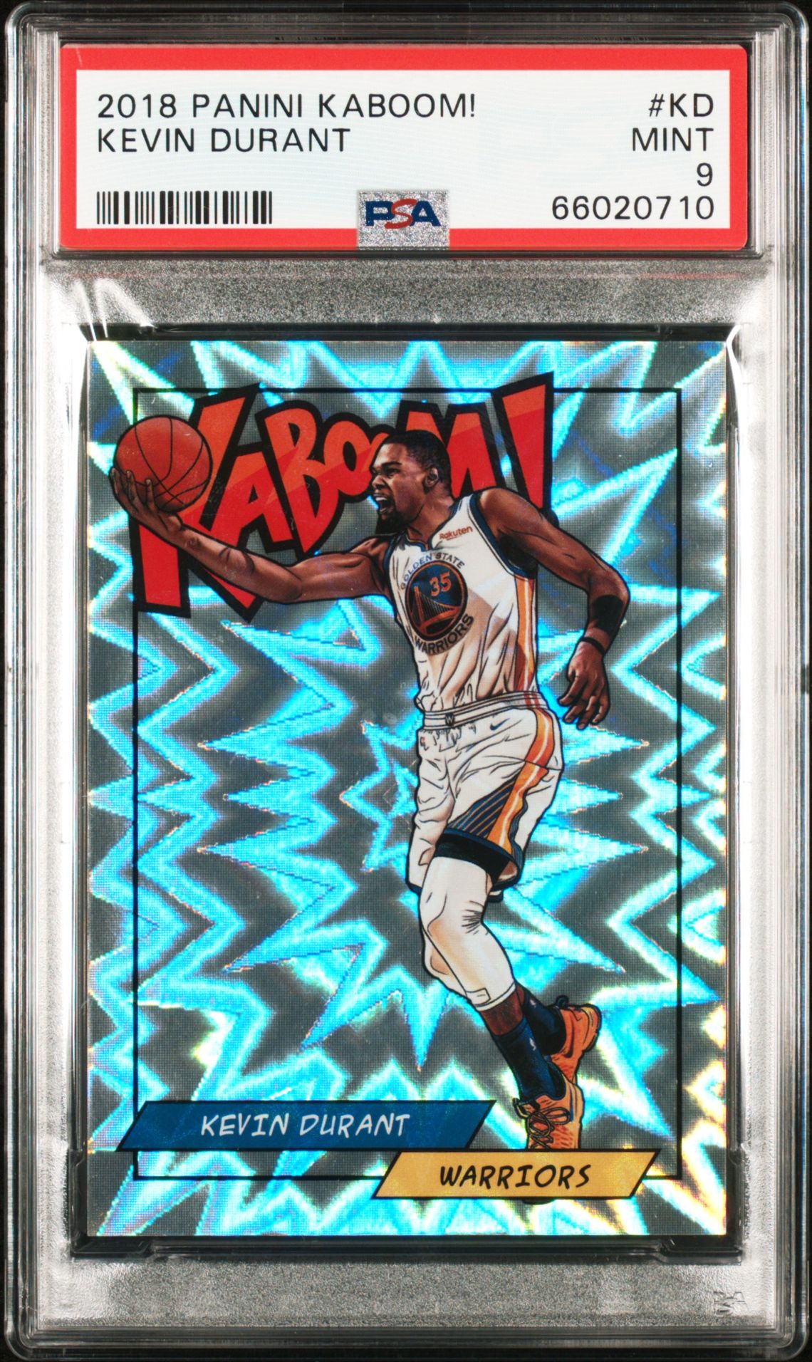 2018 Panini PANINI KABOOM! #KD Kevin Durant front