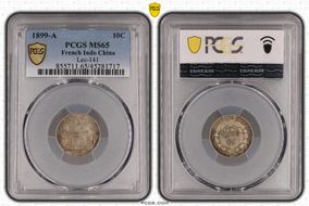 1899-A 10C Lec-141 MS65