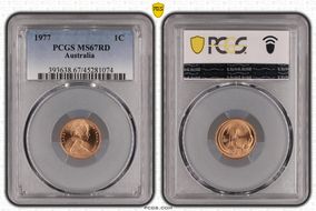 1977 1C MS67RD