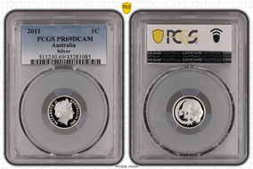 2011 1C Silver PR69DCAM