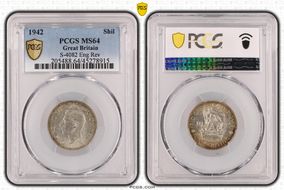 1942 Shil S-4082 English Rev MS64