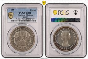 1953 Crown KM-27  Ag PR65