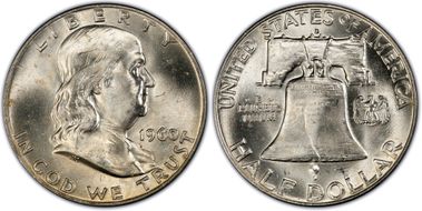 1960-D 50C MS63