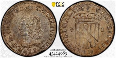 (1659) MD 6P Lord Baltimore MS61