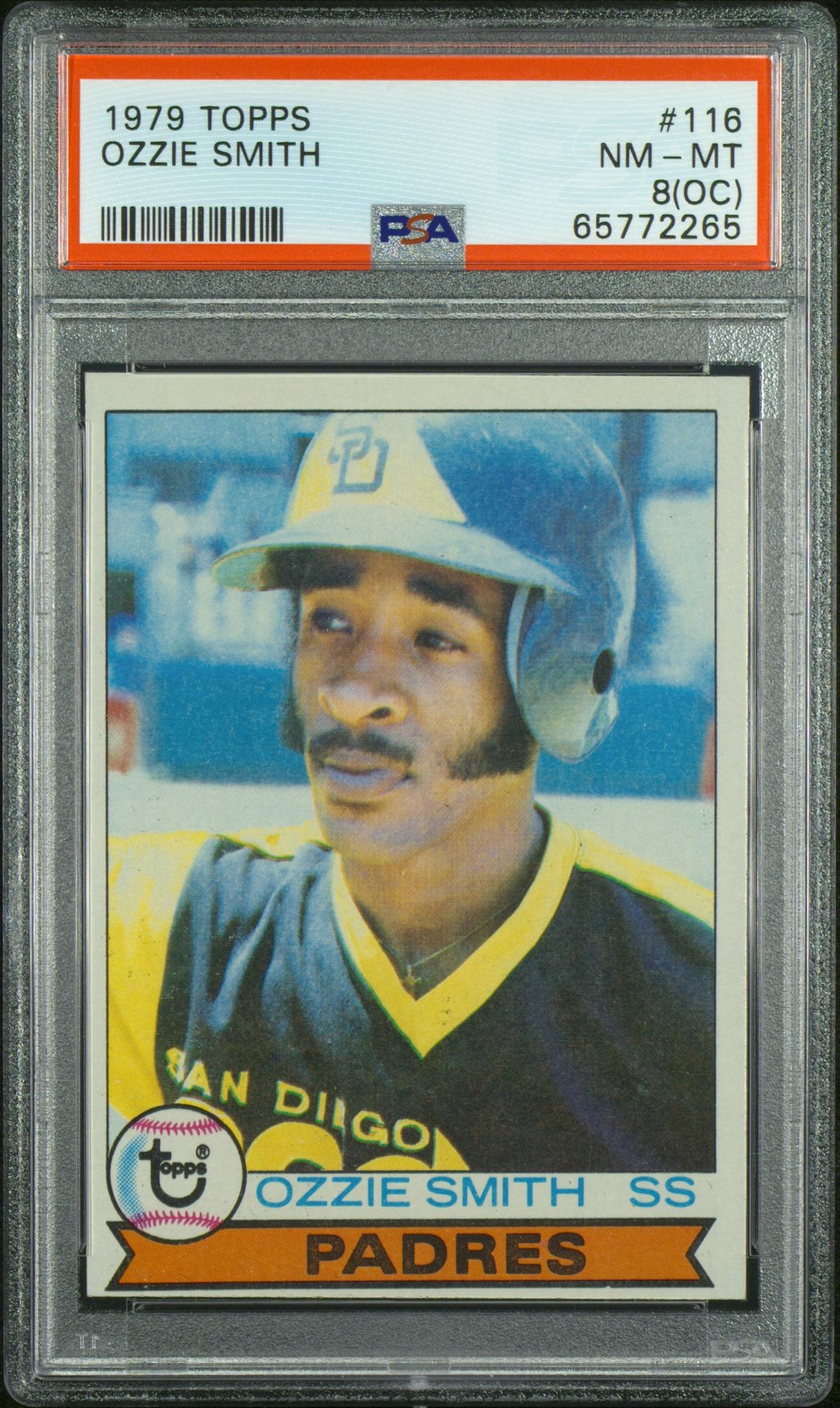 1979 Topps Ozzie Smith #116 Nm-Mt 8 (Oc) front