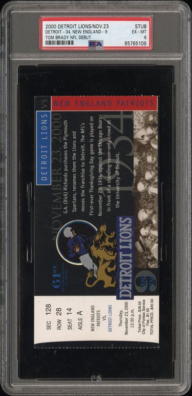 PSA 6 cert 65765109