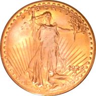 1922 $20 MS66