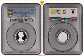 2006 5C Young Bust Silver PR68DCAM