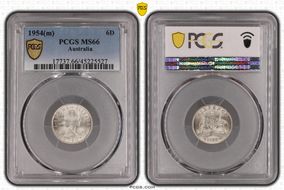 1954(m) 6D MS66