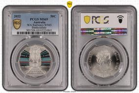 2022 50C WA W945 Banksiadale Australian Rail Heritage MS69