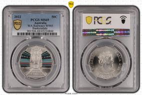 2022 50C WA W945 Banksiadale Australian Rail Heritage MS69