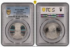 2022 50C WA W945 Banksiadale Australian Rail Heritage MS69