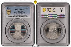 2022 50C WA W945 Banksiadale Australian Rail Heritage MS69