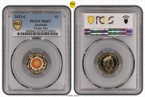 2022-C $2 Honey Bee Colorized MS67