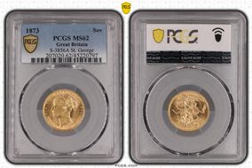 1873 Sov S-3856A St. George MS62