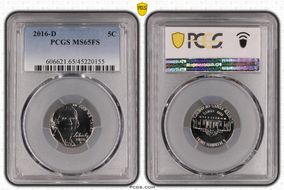 2016-D 5C MS65FS