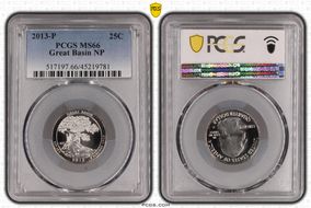 2013-P 25C Great Basin NP MS66