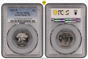 2013-D 25C Great Basin NP MS66