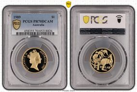 1989 $1 PR70DCAM