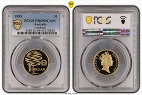 1993 $1 Landcare PR69DCAM