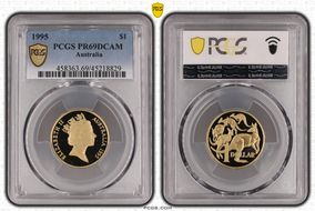 1995 $1 PR69DCAM