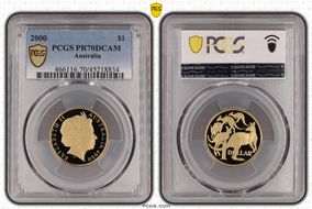 2000 $1 PR70DCAM