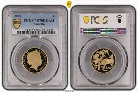 2006 $1 PR70DCAM