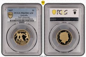 2007 $1 Surf Lifesaving PR69DCAM