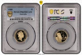 1988 $2 PR69DCAM