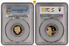 2007 $2 PR70DCAM