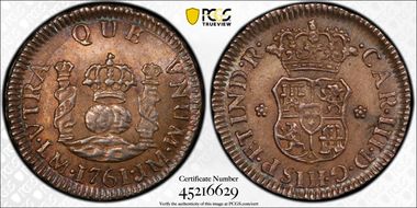1761-LM JM 1/2 R Calico-111 MS63