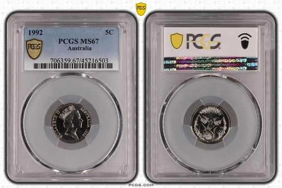 Cert 45216503 - Coin Image