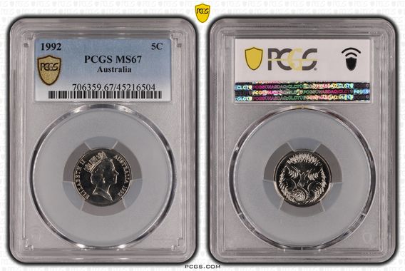 Cert 45216504 - Coin Image