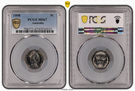 Cert 45216513 - Coin Image