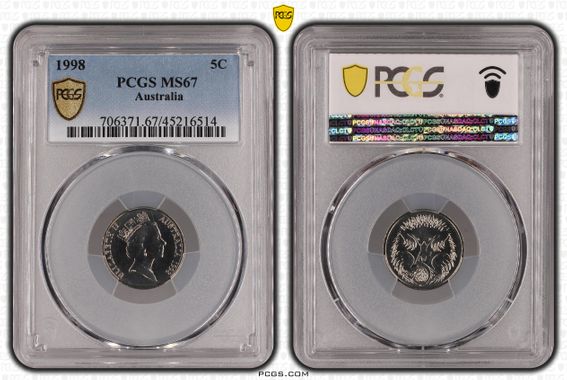 Cert 45216514 - Coin Image