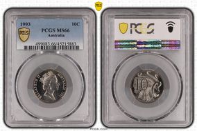 1993 10C MS66