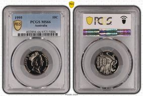 1995 10C MS66