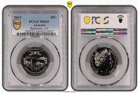 2013 20C Banknotes - £5 MS69