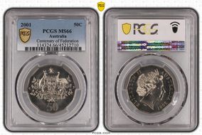 2001 50C Centenary of Federation MS66