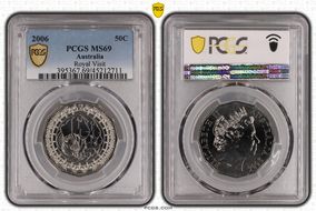 2006 50C Royal Visit MS69