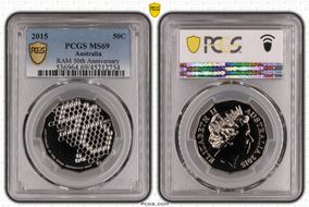 2015 50C RAM 50th Anniversary MS69